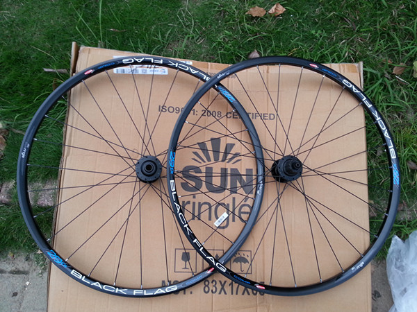 SunRingle Blackflag comp माउंटेन बाइक ट्यूबलेस व्हील सेट एमटीबी साइकिल व्हील सेट 0