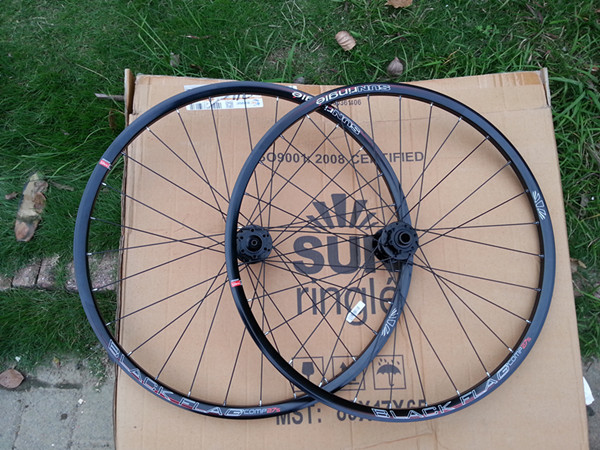 SunRingle Blackflag comp माउंटेन बाइक ट्यूबलेस व्हील सेट एमटीबी साइकिल व्हील सेट 1