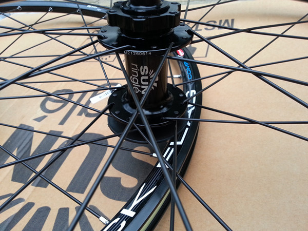 SunRingle Blackflag comp माउंटेन बाइक ट्यूबलेस व्हील सेट एमटीबी साइकिल व्हील सेट 2
